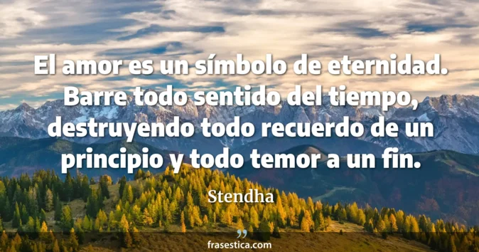 Cita de Stendha