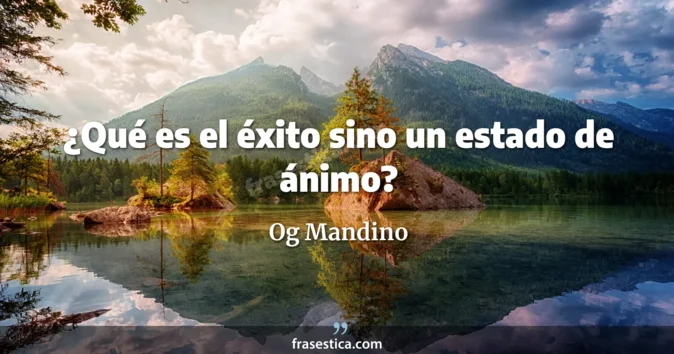 Cita de Og Mandino
