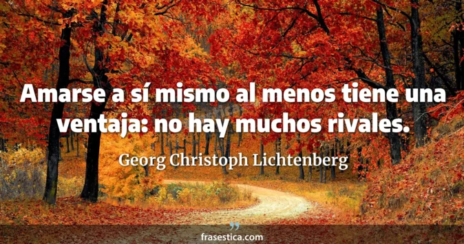 Cita de Georg Christoph Lichtenberg