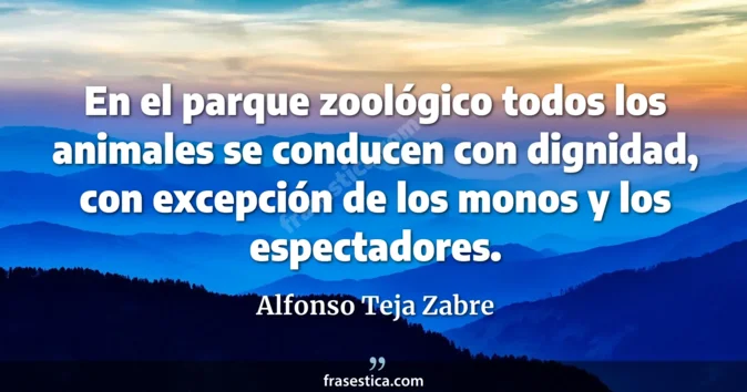 Cita de Alfonso Teja Zabre
