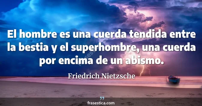 Cita de Friedrich Nietzsche
