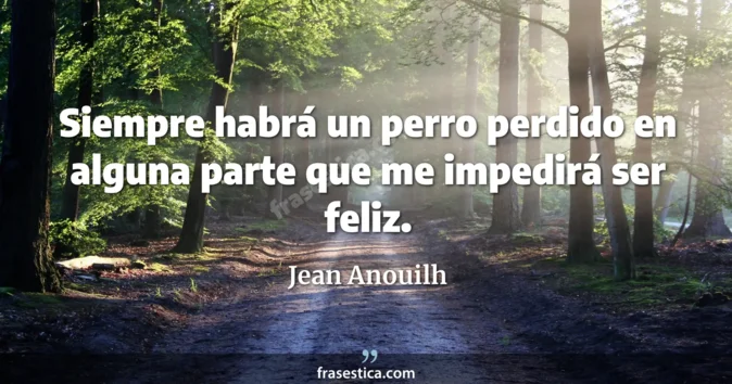 Cita de Jean Anouilh