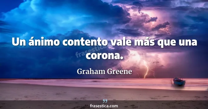 Cita de Graham Greene