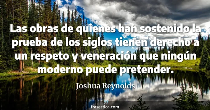 Cita de Joshua Reynolds