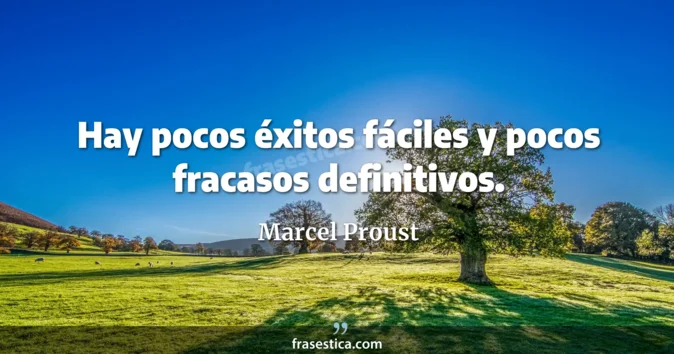 Cita de Marcel Proust