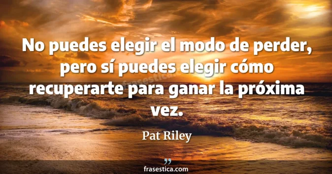 Cita de Pat Riley