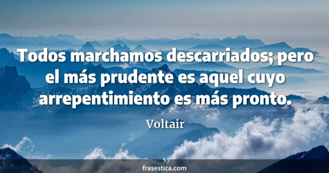 Cita de Voltair