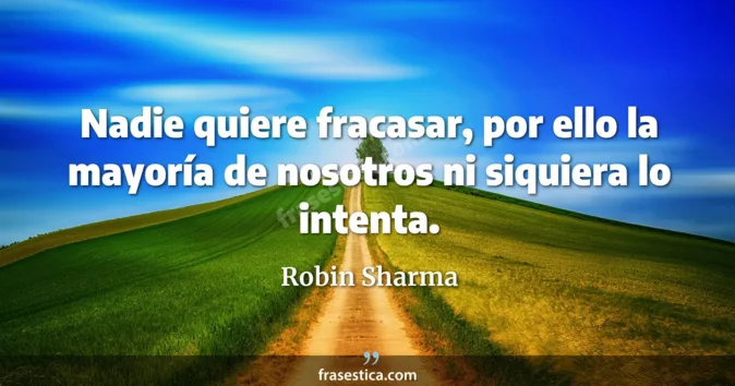 Cita de Robin Sharma