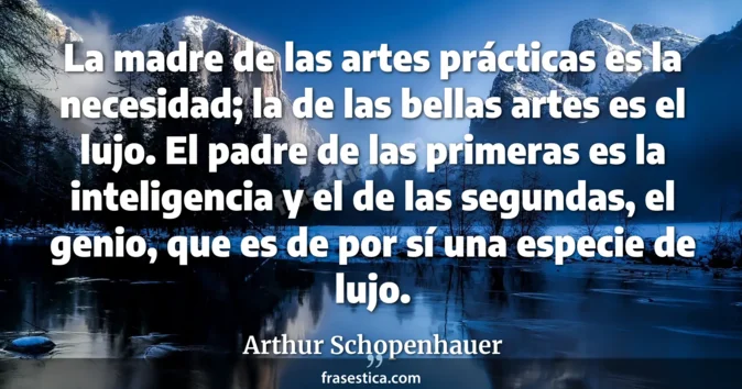 Cita de Arthur Schopenhauer