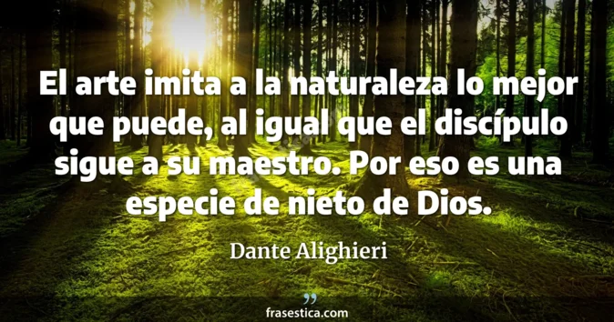 Cita de Dante Alighieri