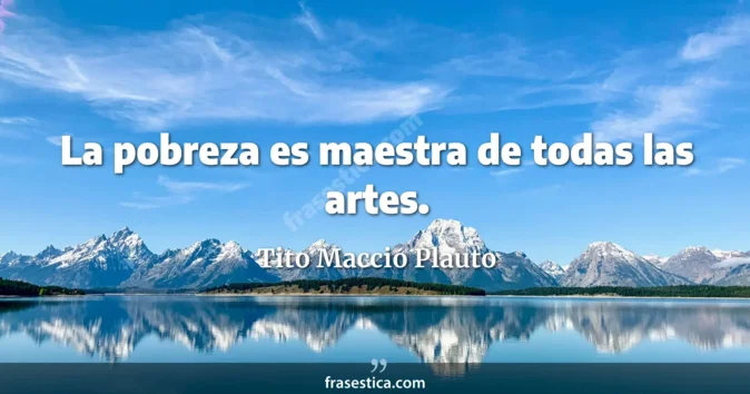Cita de Tito Maccio Plauto