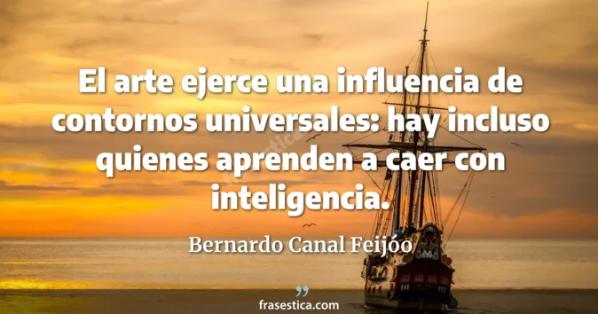 Cita de Bernardo Canal Feijóo