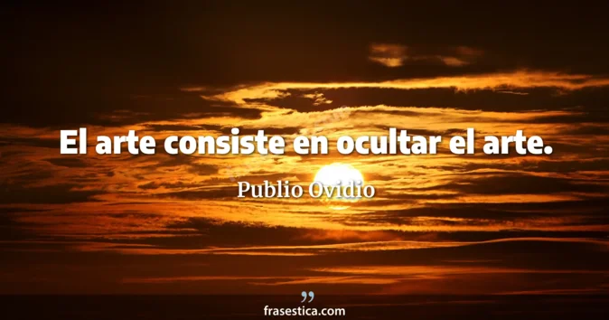 Cita de Publio Ovidio