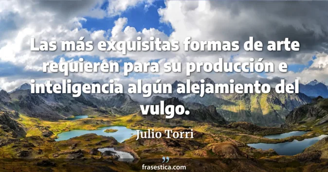Cita de Julio Torri