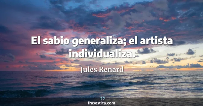 Cita de Jules Renard