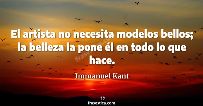Cita de Immanuel Kant
