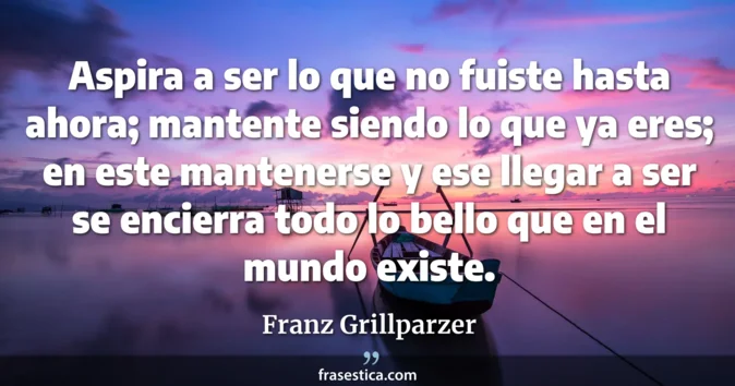 Cita de Franz Grillparzer