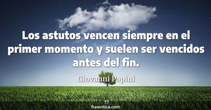 Cita de Giovanni Papini