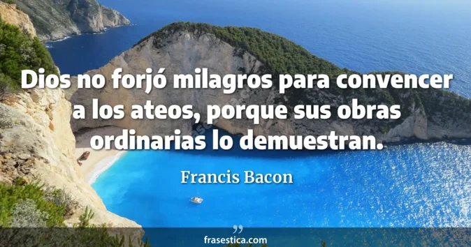 Cita de Francis Bacon