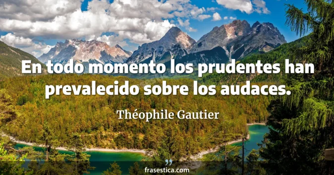 Cita de Théophile Gautier