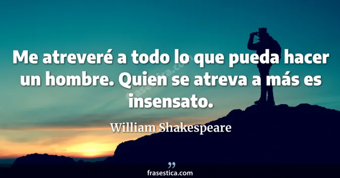 Cita de William Shakespeare