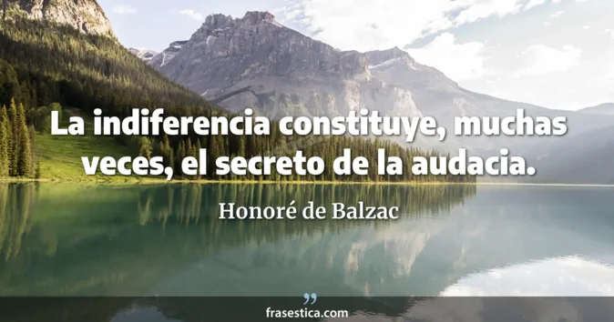 Cita de Honoré de Balzac
