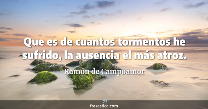 Cita de Ramón de Campoamor
