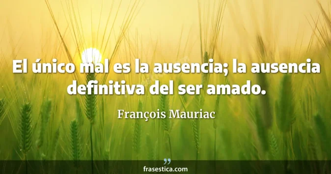 Cita de François Mauriac