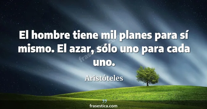 Cita de Aristóteles
