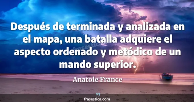 Cita de Anatole France