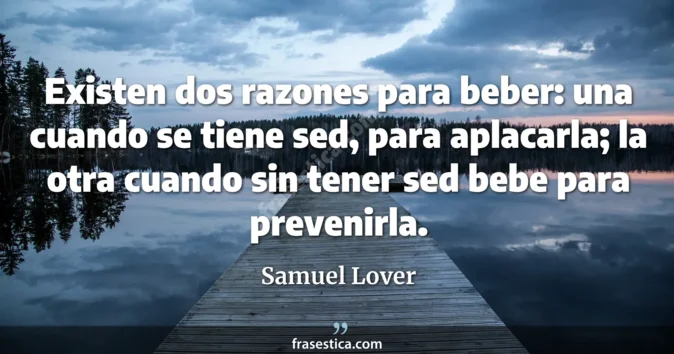 Cita de Samuel Lover