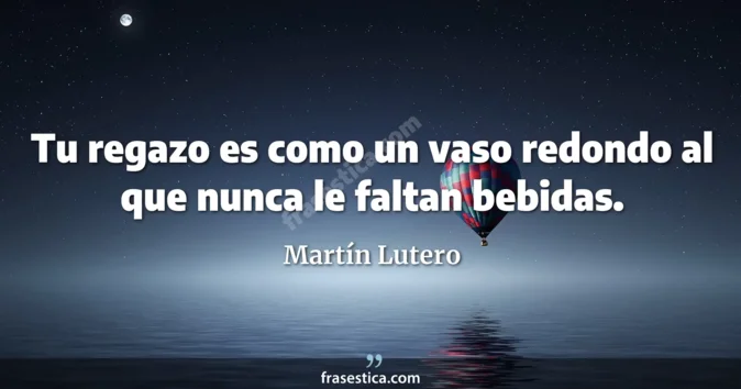 Cita de Martín Lutero