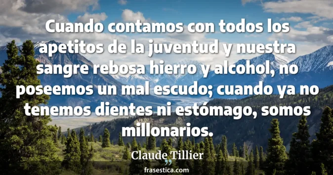 Cita de Claude Tillier