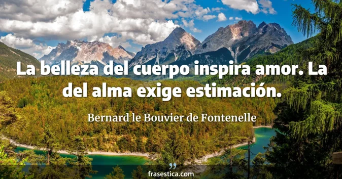Cita de Bernard le Bouvier de Fontenelle