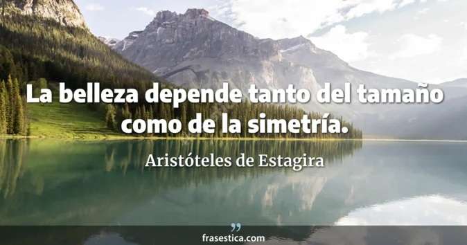 Cita de Aristóteles de Estagira