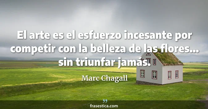 Cita de Marc Chagall