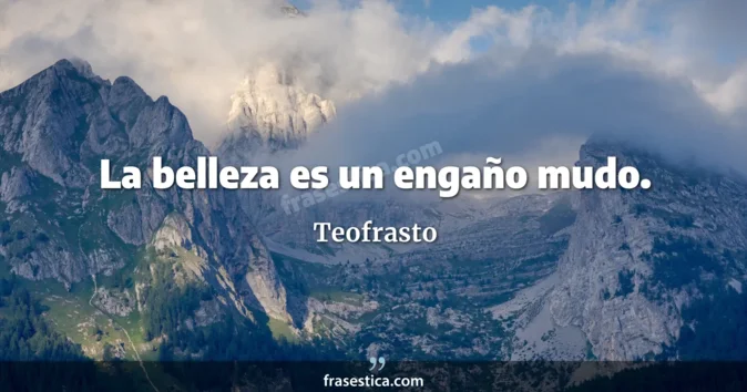 Cita de Teofrasto