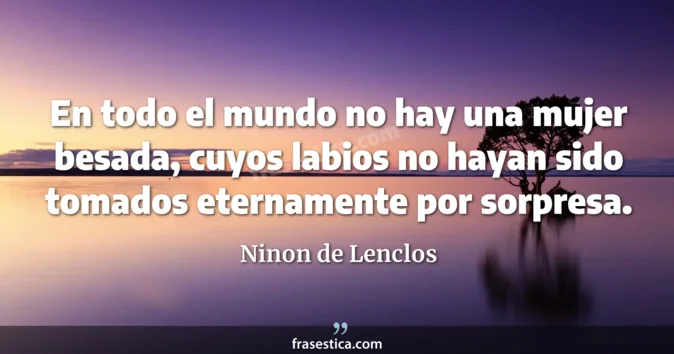 Cita de Ninon de Lenclos