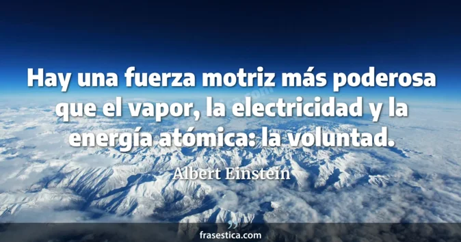 Cita de Albert Einstein