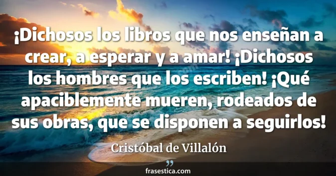 Cita de Cristóbal de Villalón
