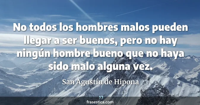 Cita de San Agustín de Hipona