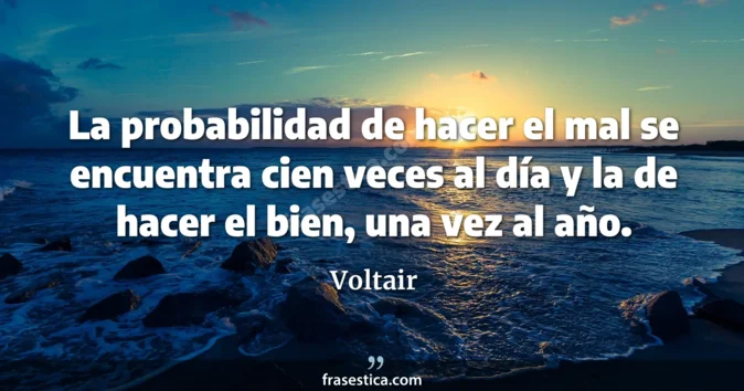 Cita de Voltair