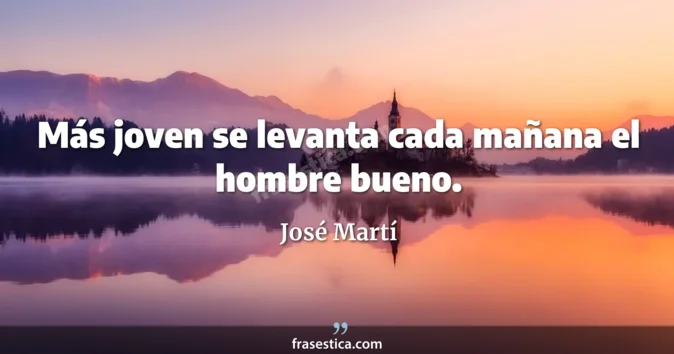 Cita de José Martí