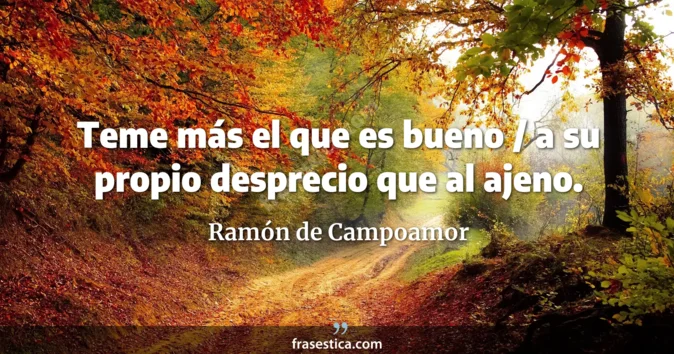 Cita de Ramón de Campoamor
