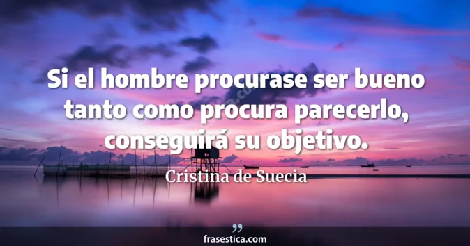 Cita de Cristina de Suecia