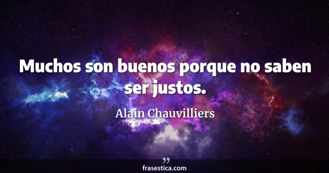 Cita de Alain Chauvilliers