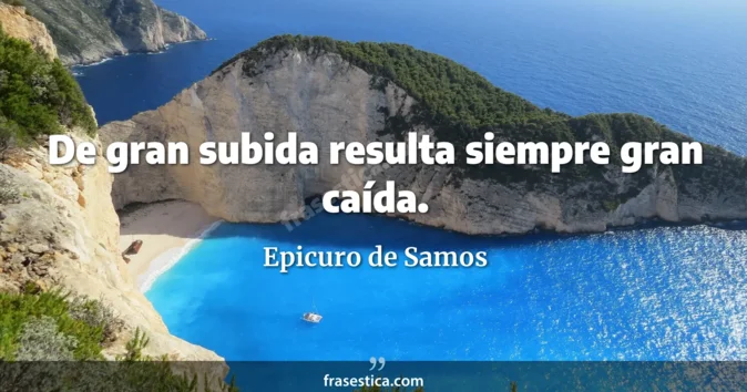 Cita de Epicuro de Samos