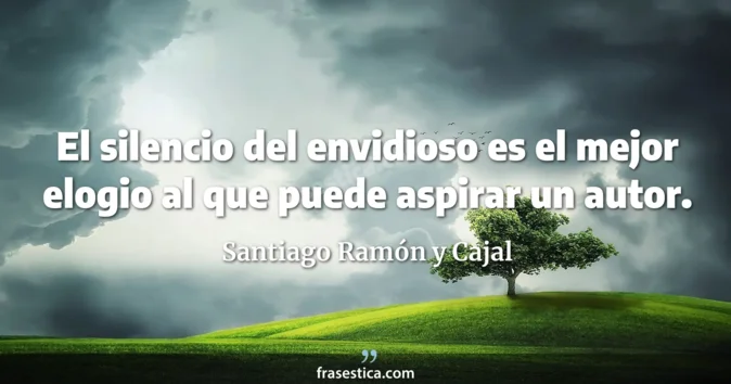 Cita de Santiago Ramón y Cajal
