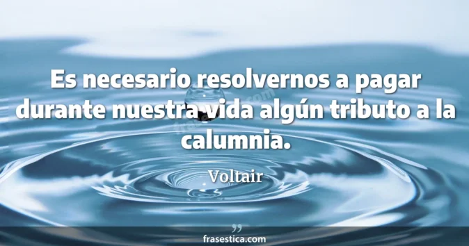 Cita de Voltair