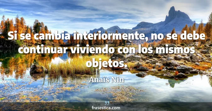 Cita de Anaïs Nin